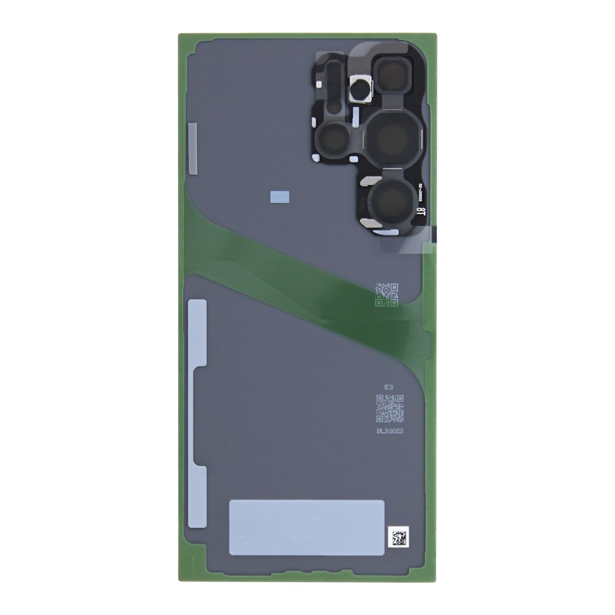 Vitre arrière Originale Samsung Galaxy S24 Ultra S928B Gris Titane avec lentille