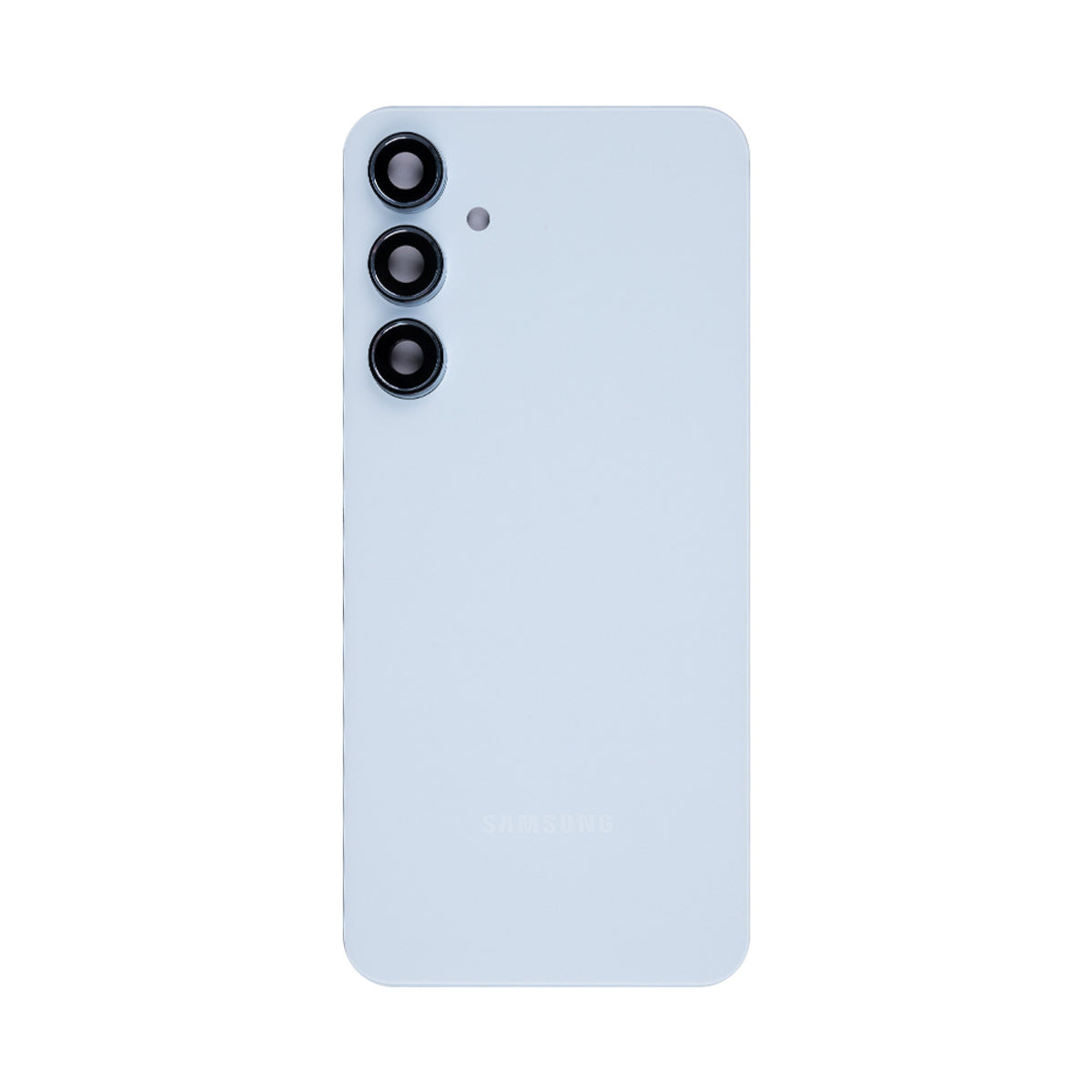 Samsung Galaxy A55 5G A556 Vitre Arriere Bleu Glace avec Lentille - OEM