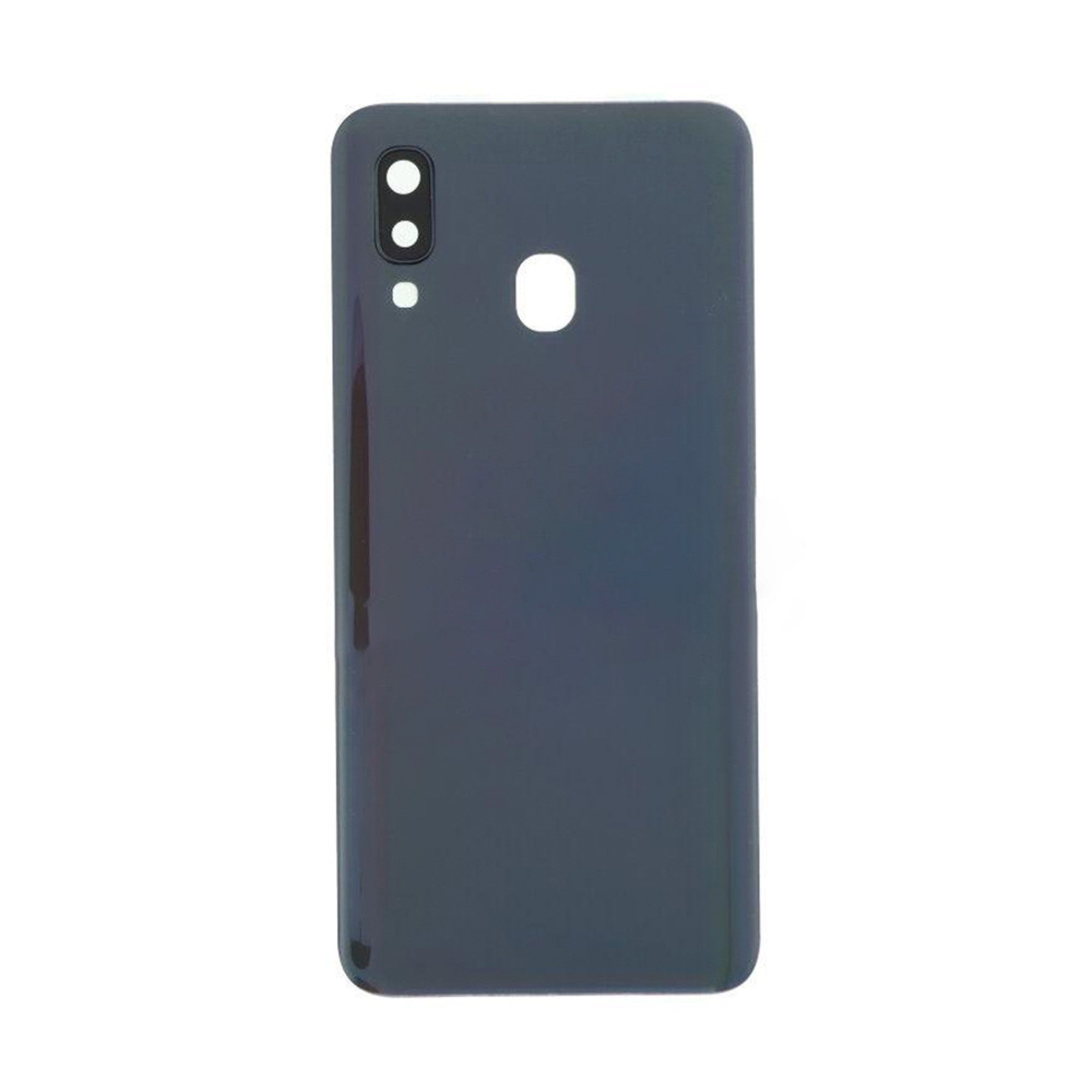 Vitre arrière Samsung Galaxy A40 A405F Noire avec lentille – OEM