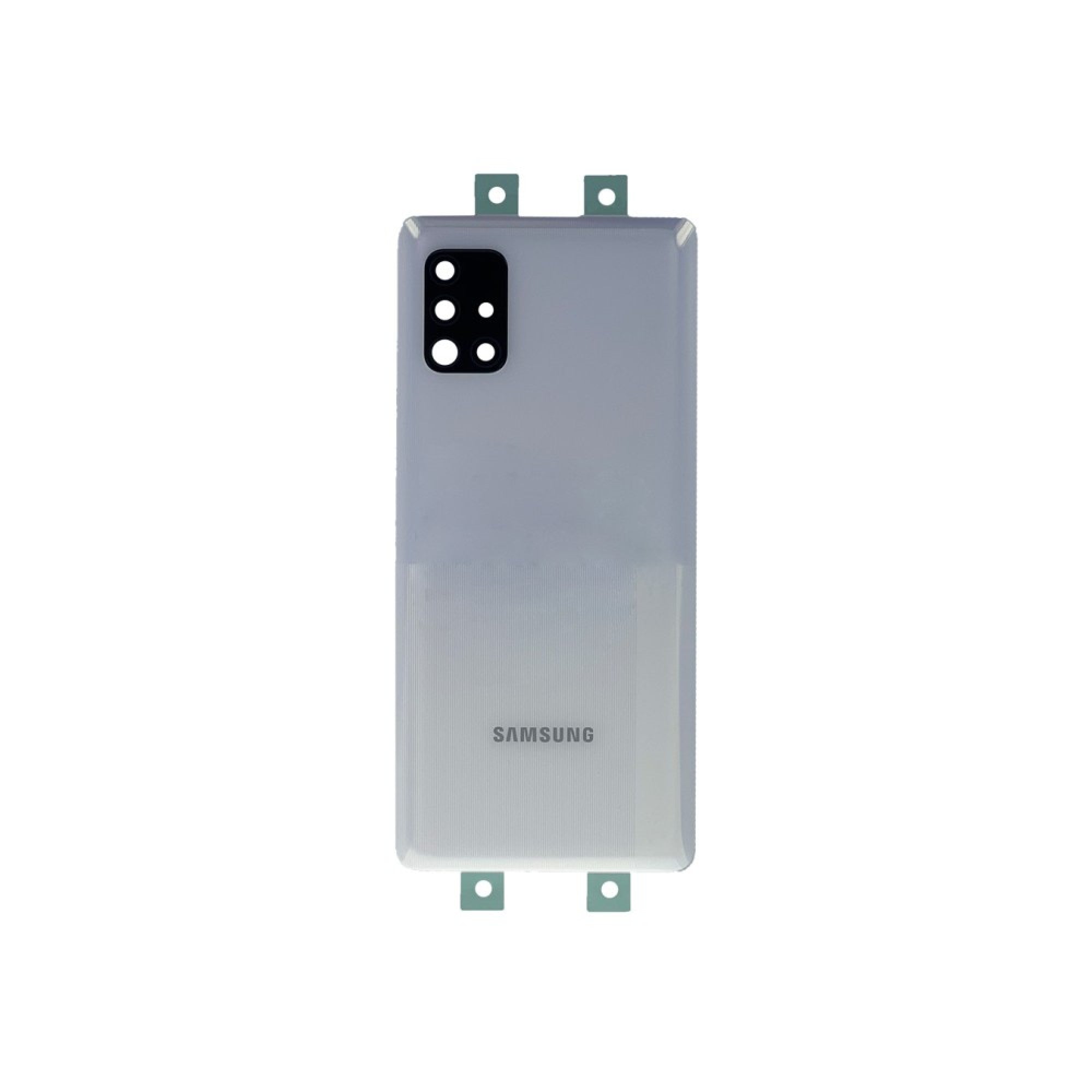 Samsung Galaxy A51 5G A516 Vitre arrière Blanc avec lentille - OEM