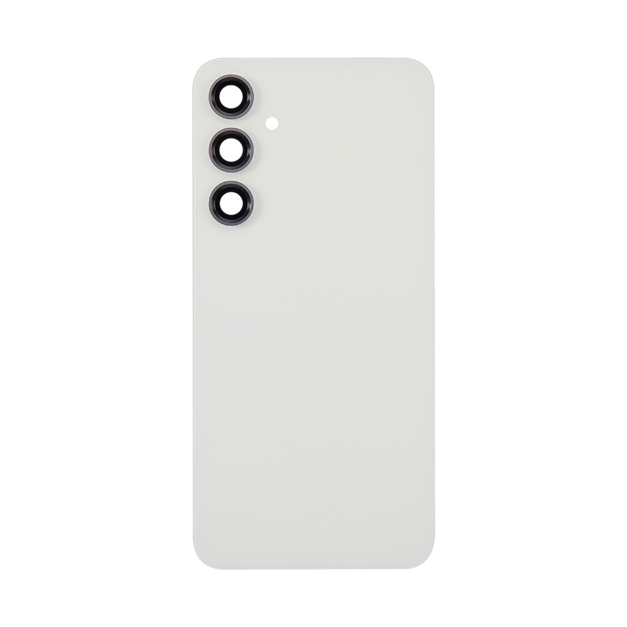 Vitre arrière Samsung Galaxy S23 FE S711 Crème avec lentille – OEM