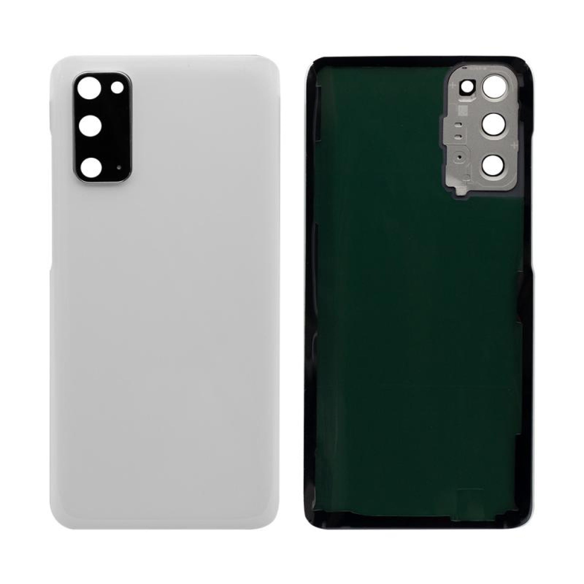 Vitre arrière Samsung Galaxy S20 G980 Blanc Nuage Avec lentille - OEM