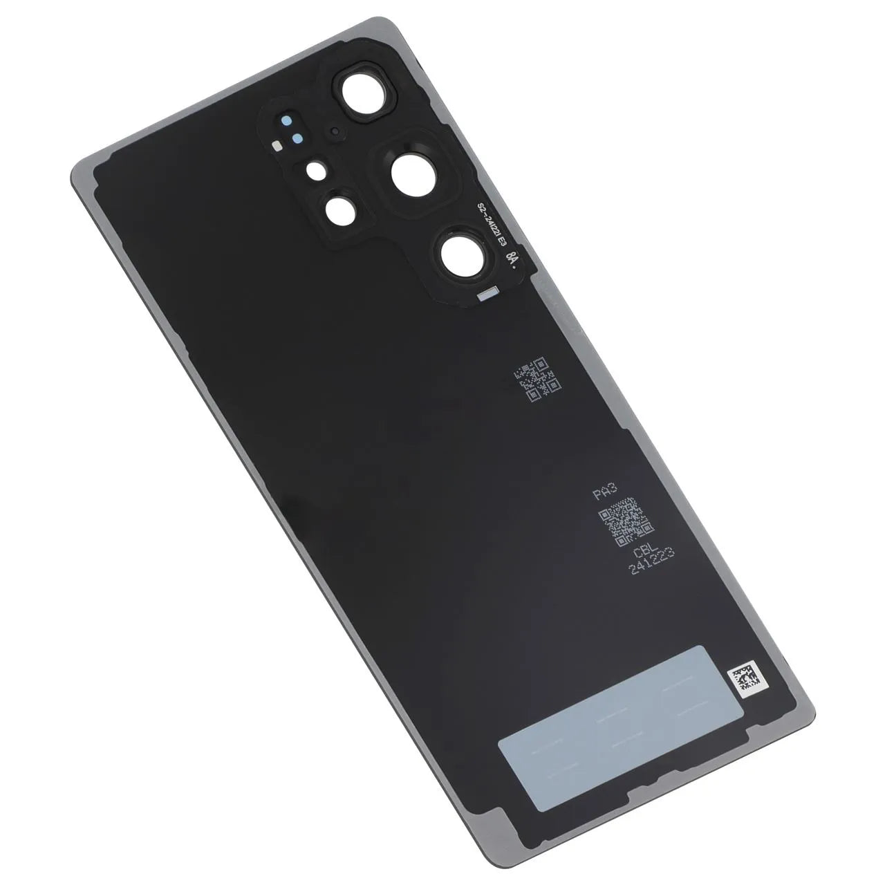 Vitre arrière Original Samsung Galaxy S25 Ultra (S938) Noir Titane avec Lentille