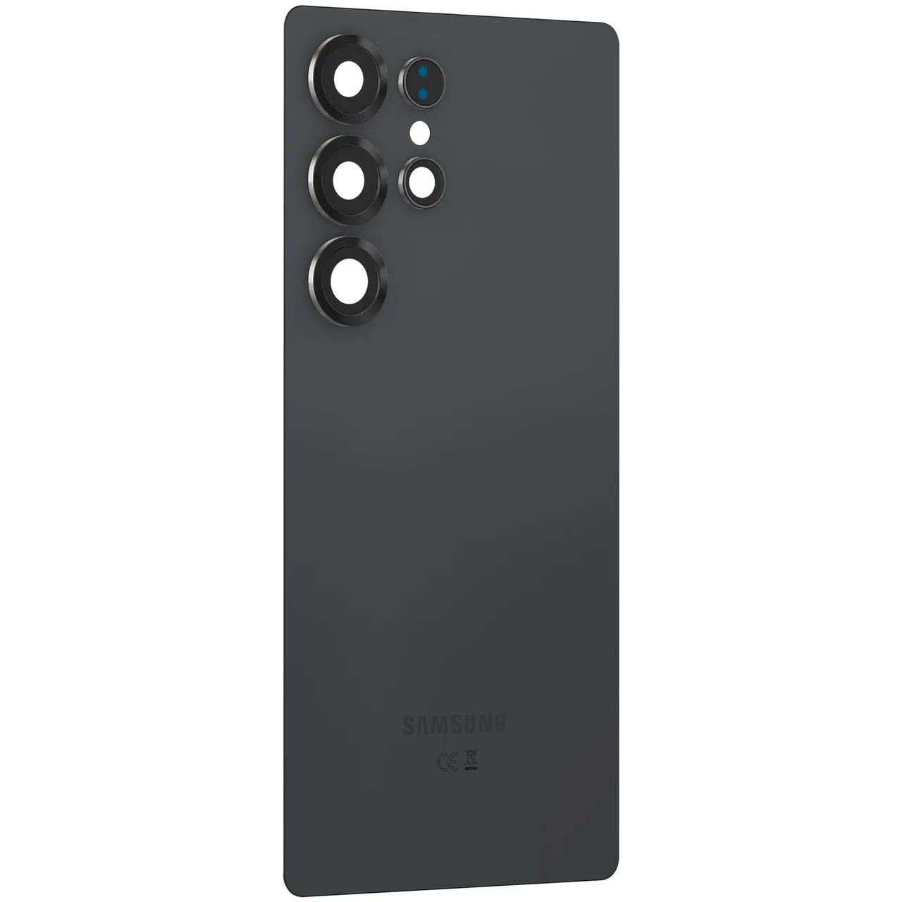 Vitre arrière Original Samsung Galaxy S25 Ultra (S938) Noir Titane avec Lentille