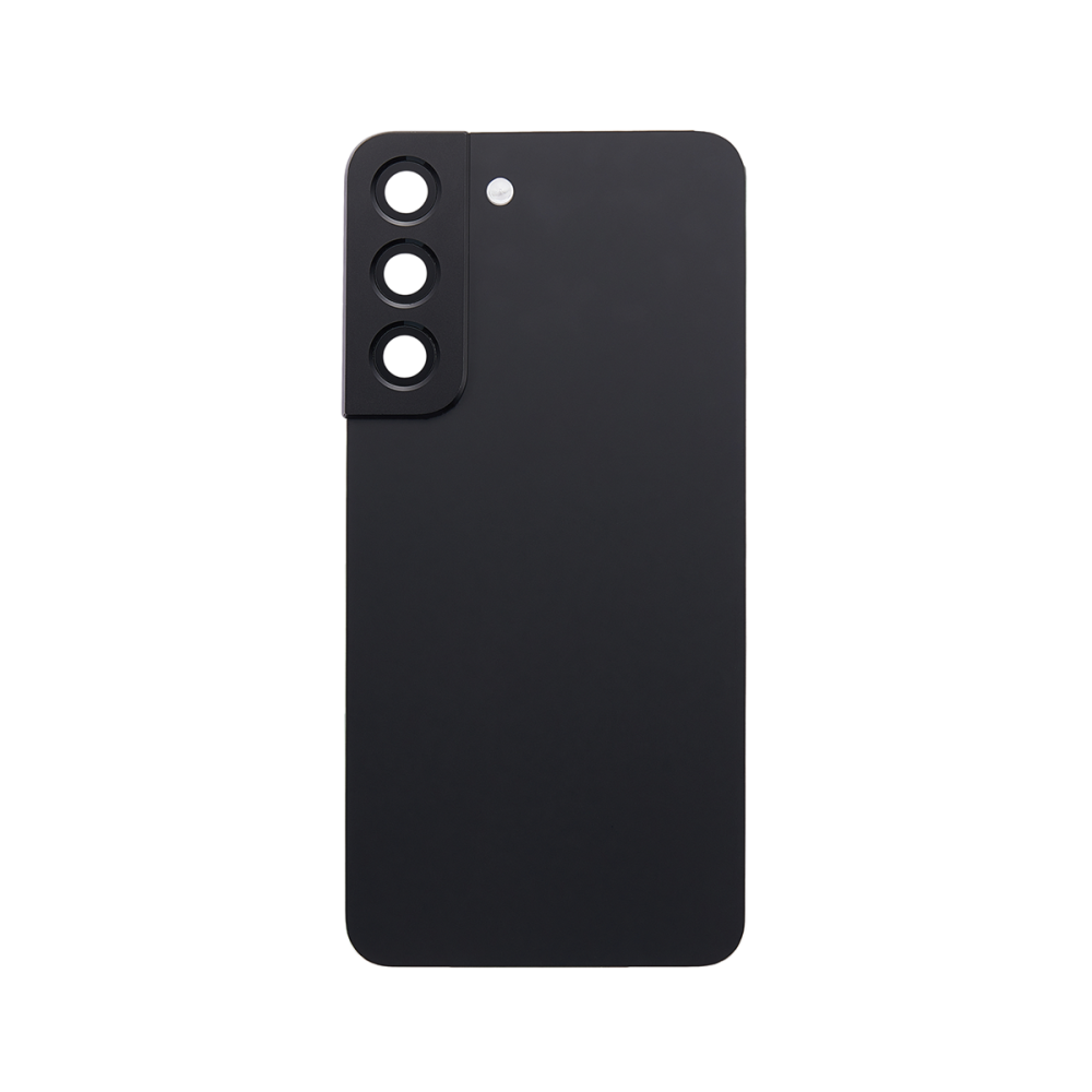 Vitre arrière Samsung Galaxy S22 S901 Noir Fantôme avec lentille - OEM
