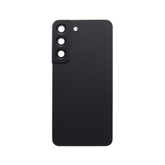 Vitre arrière Samsung Galaxy S22 S901 Noir Fantôme avec lentille - OEM