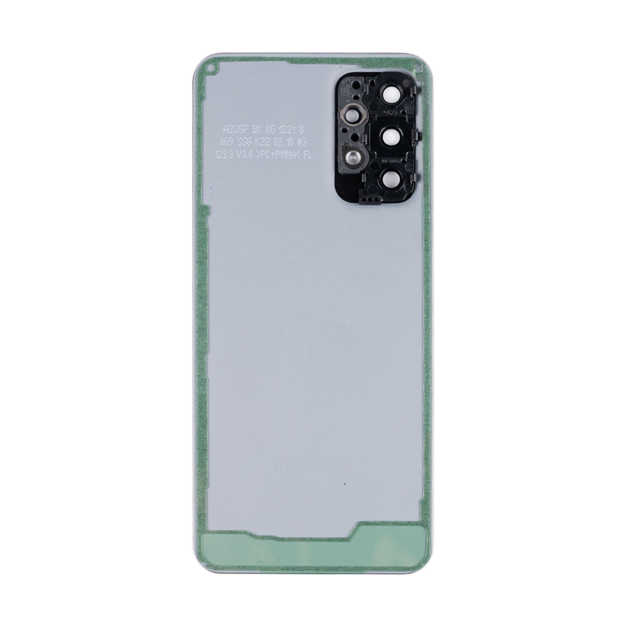 Vitre arrière Samsung Galaxy A23 4G A235F Noire avec lentille – OEM