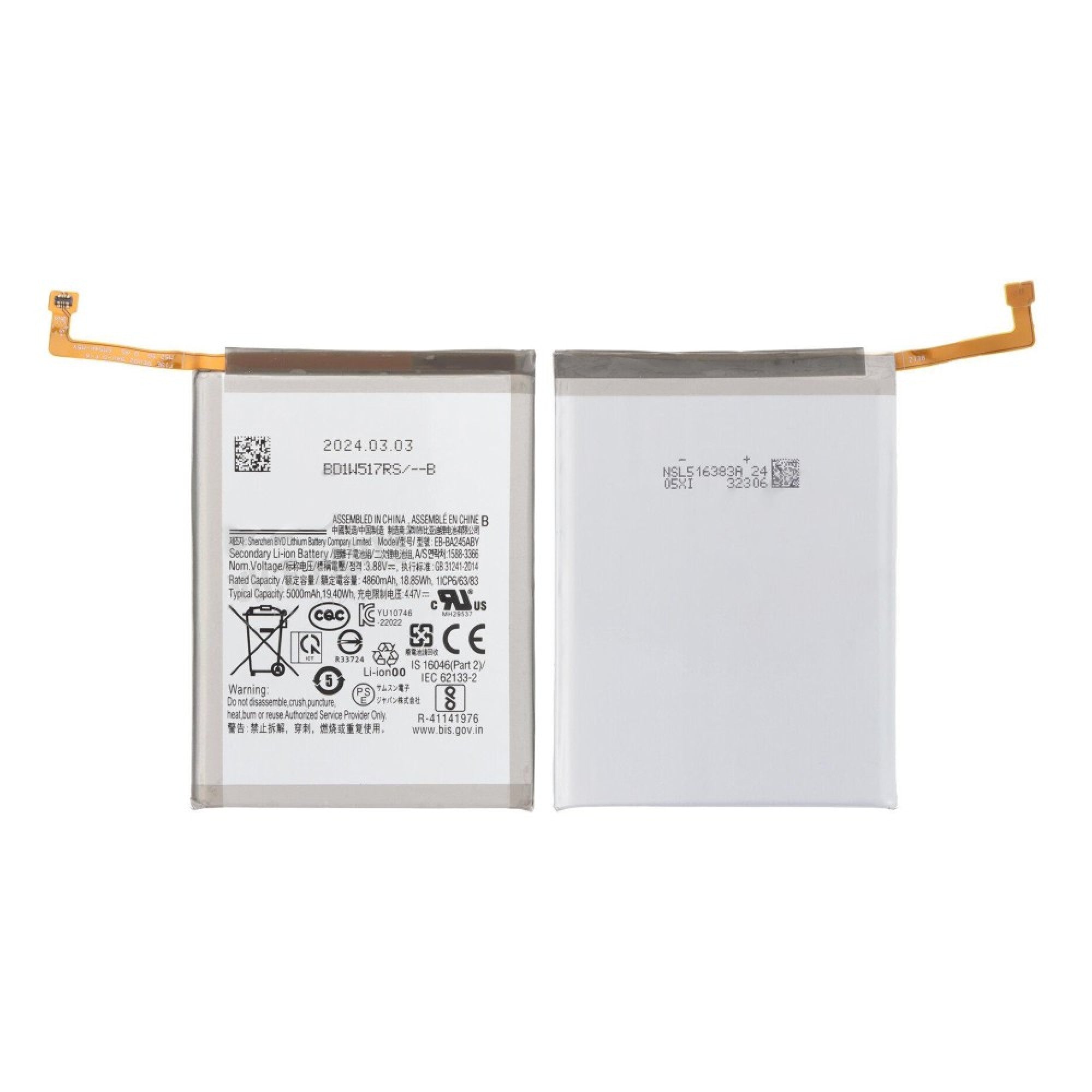 Batterie Samsung Galaxy A24 4G A245F EB-BA245ABY – OEM