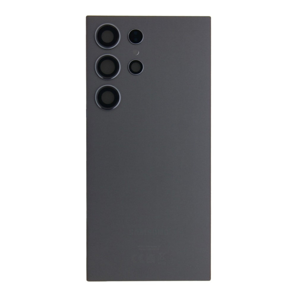 Vitre arrière Originale Samsung Galaxy S24 Ultra S928 Noir Titane avec lentille