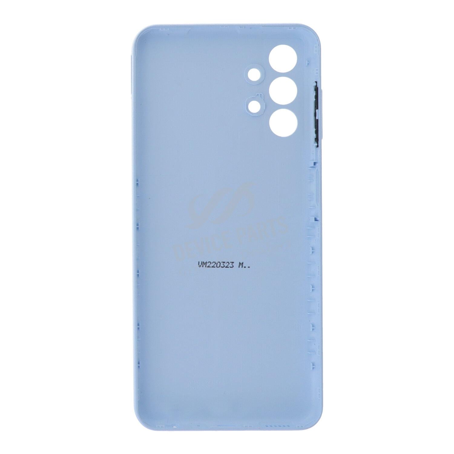 Vitre arrière Samsung Galaxy A13s 2022 A137F Bleue avec lentille – OEM