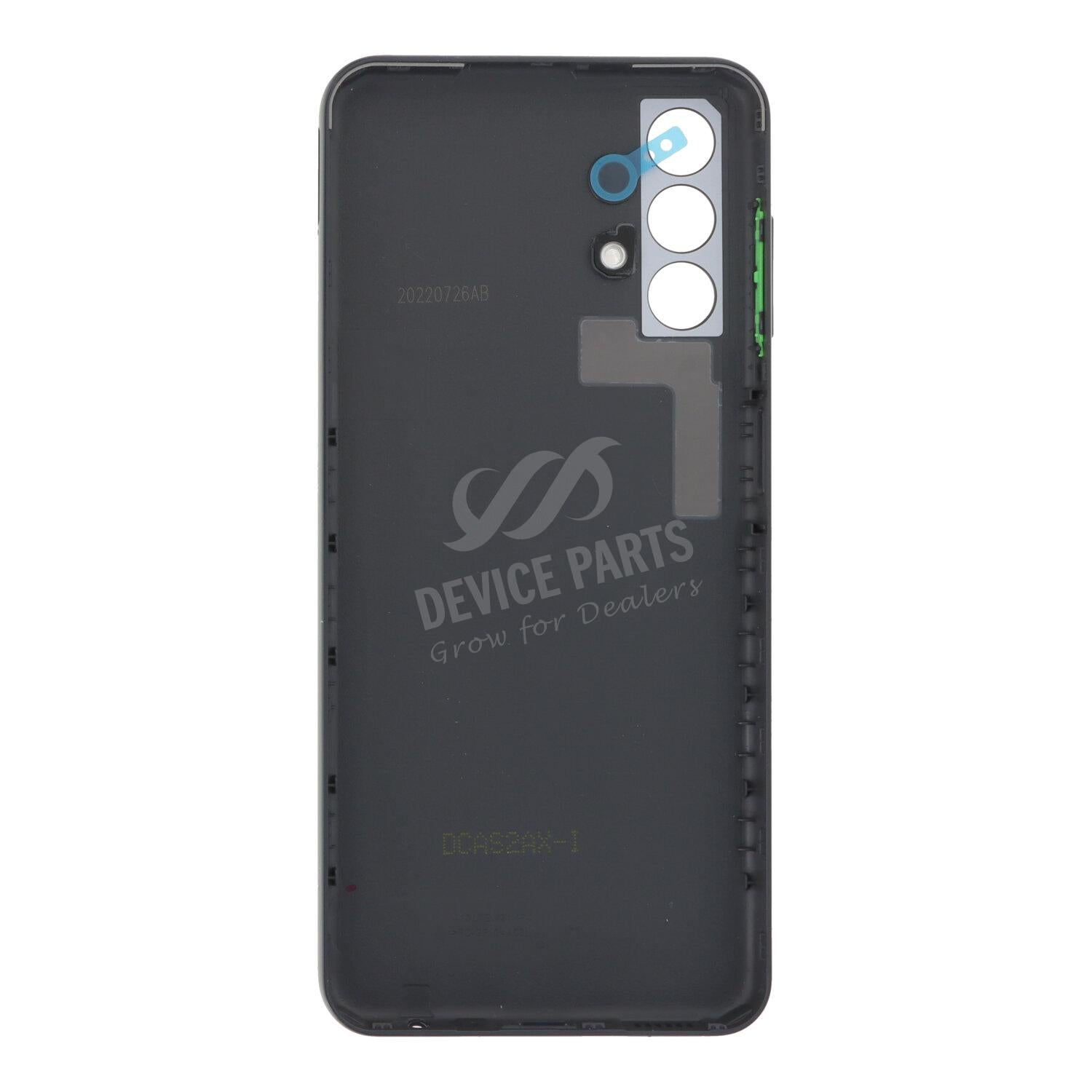 Vitre arrière Samsung Galaxy A13s 2022 A137F Noire avec lentille – OEM