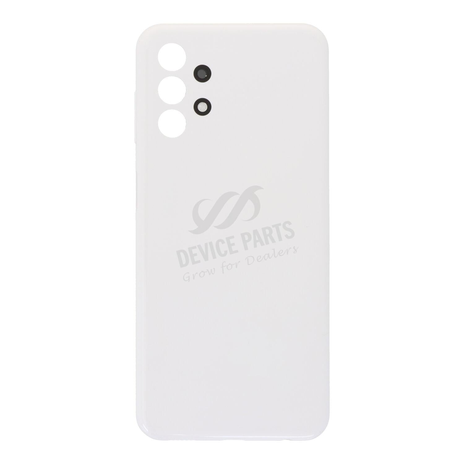 Vitre arrière Samsung Galaxy A13s 2022 A137F Blanche avec lentille – OEM