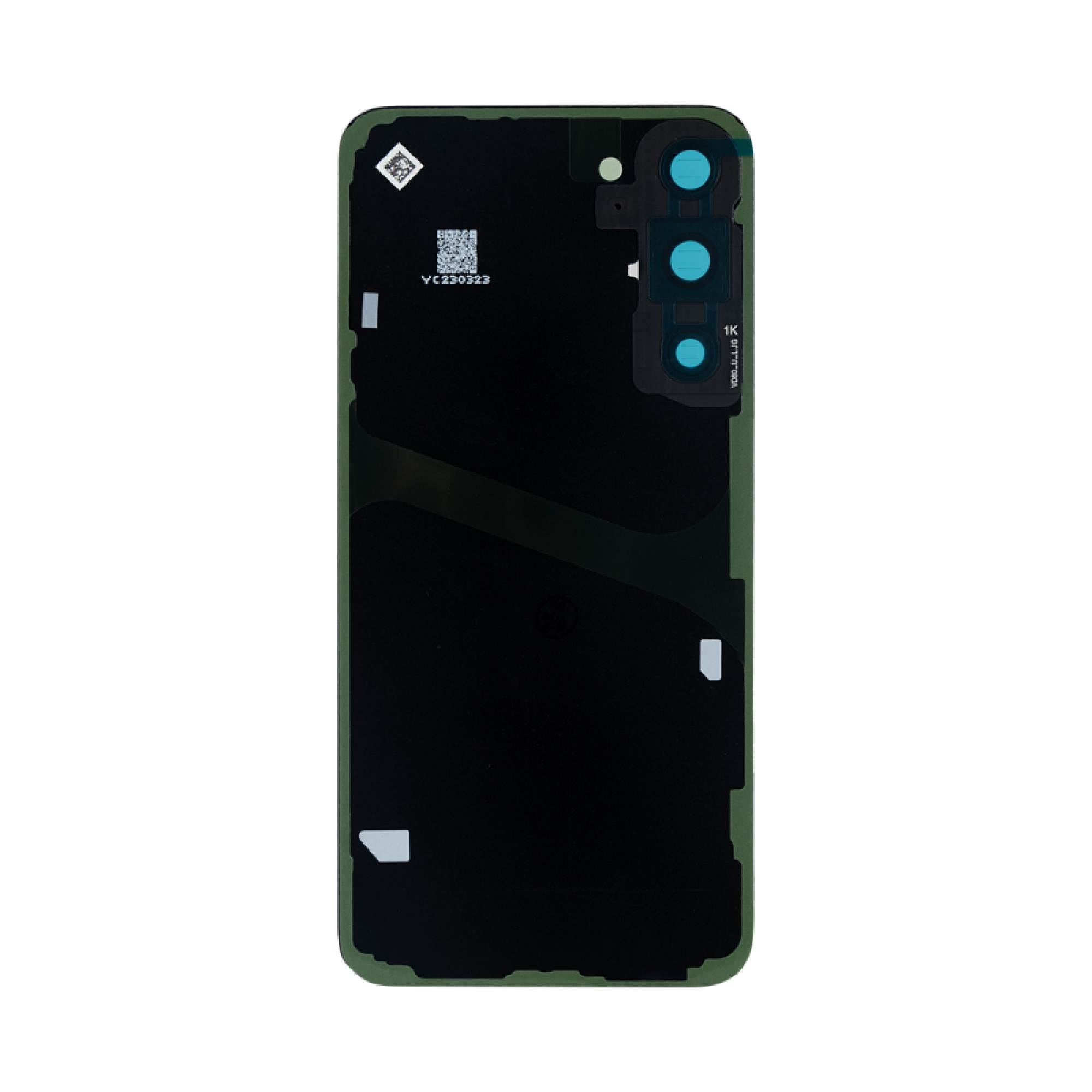 Vitre arrière Originale Samsung Galaxy S23 Plus S916 Noir Phantom avec lentille