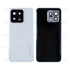 Vitre arrière Xiaomi 13 (2211133G) Blanche avec lentille - OEM