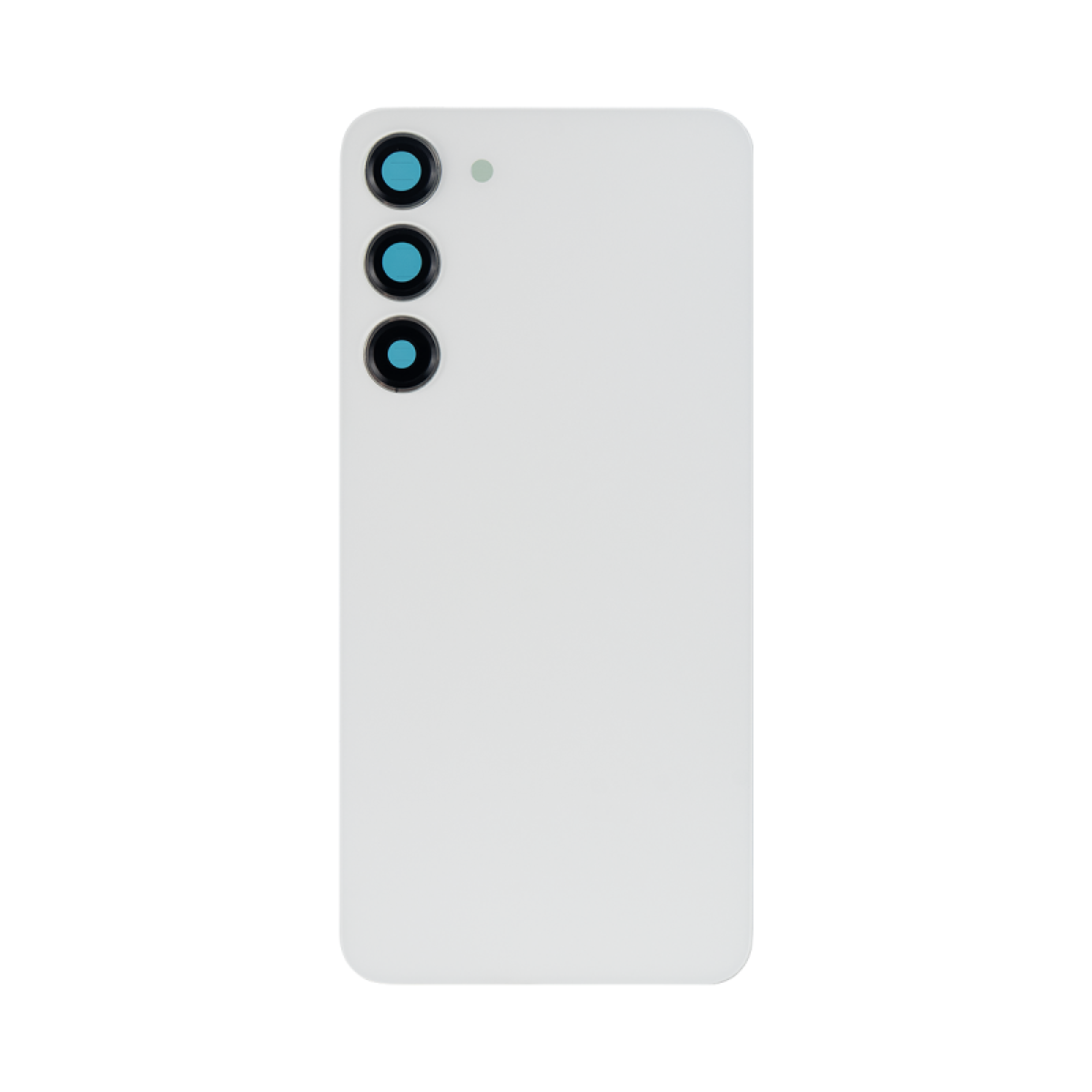 Vitre arrière Originale Samsung Galaxy S23 Plus S916 Crème avec lentille