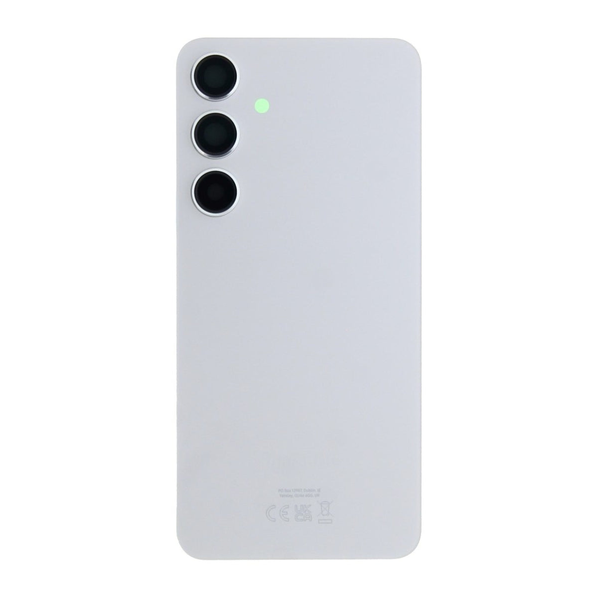 Vitre arrière originale Samsung Galaxy S24 Plus S926 Gris Marbré avec lentille