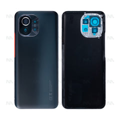 Vitre arrière Xiaomi Mi 11 (M2011K2C) Gris avec lentille - OEM