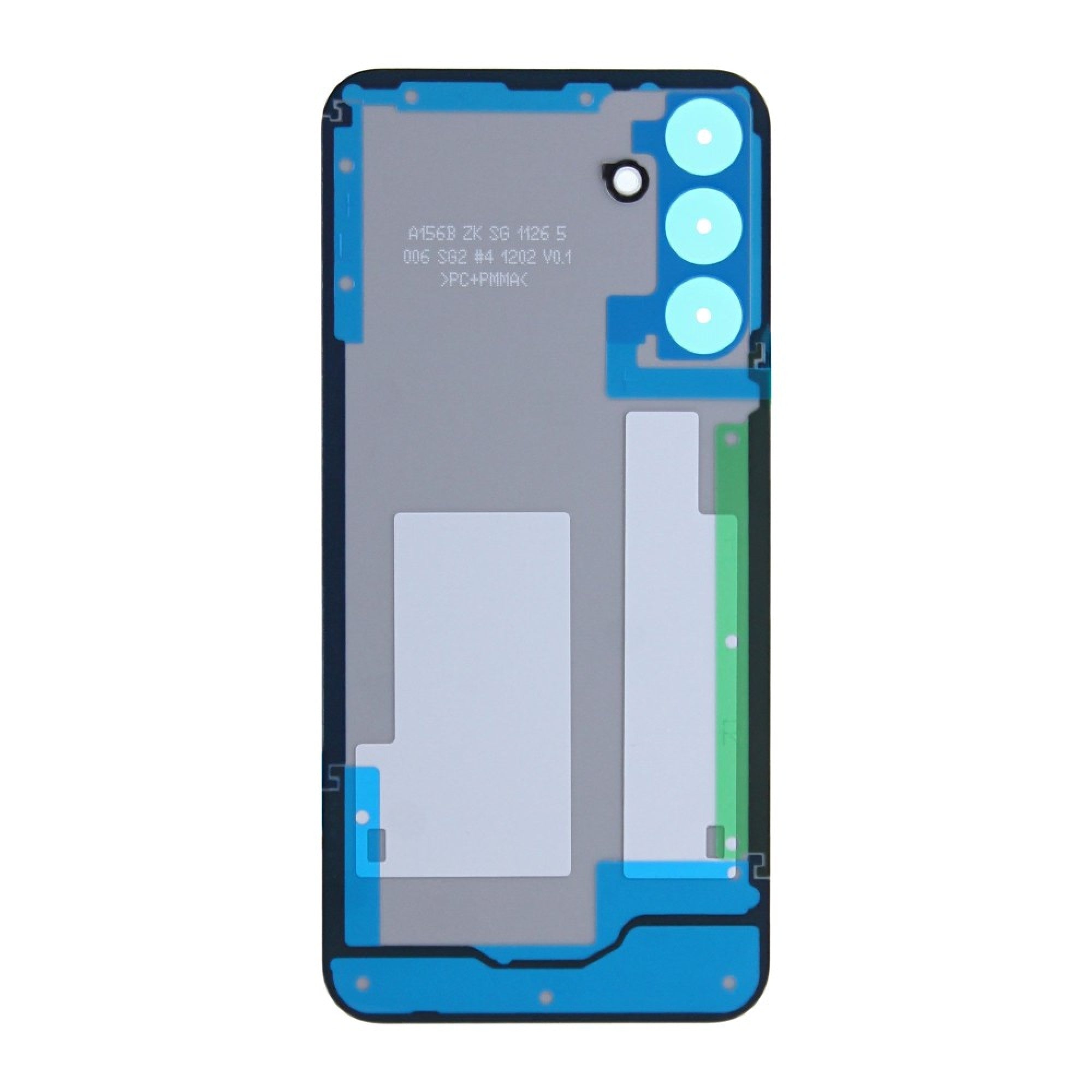 Vitre arrière Samsung Galaxy A15 5G A156B Noir Brave sans lentille GH82-33492A – Original