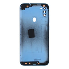 Vitre arrière Samsung Galaxy A11 A115F Bleue avec lentille – OEM