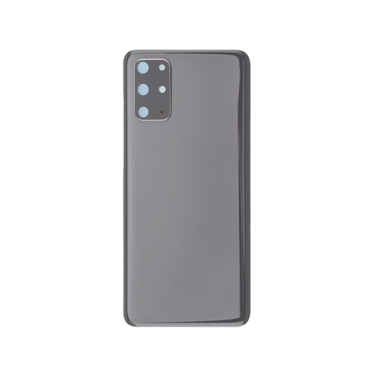 Vitre arrière Samsung Galaxy S20 Plus G985 Gris Cosmique Avec lentille - OEM