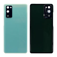 Vitre arrière Samsung Galaxy S20 FE G780 Menthe Nuage Avec lentille - OEM