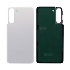 Vitre arrière Samsung Galaxy S21 5G G991 Blanc Phantom Avec lentille - OEM