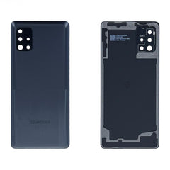Samsung Galaxy A51 5G A516 Vitre arrière Noir avec lentille - Originale