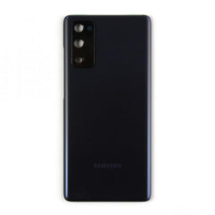 Vitre arrière originale Samsung Galaxy S20 FE 5G G781 Bleu Marine Nuage Avec lentille