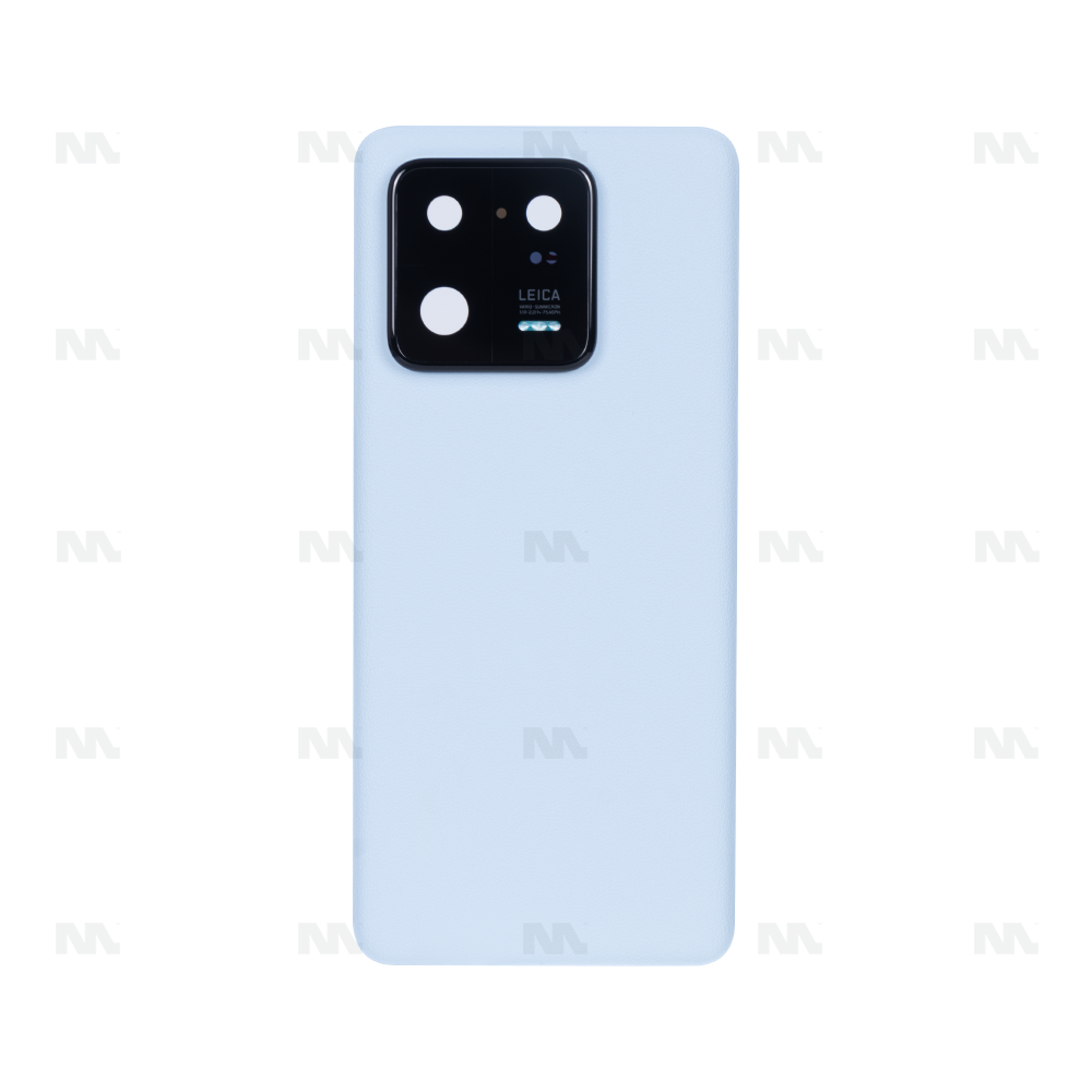 Vitre arrière Xiaomi 13 Pro (2210132G) Bleu ciel avec lentille  - OEM