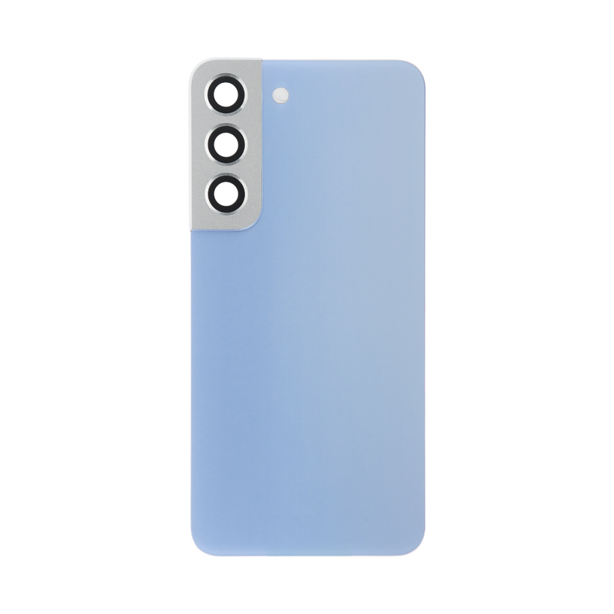 Vitre arrière Samsung Galaxy S22 S901 Bleu Ciel avec lentille - OEM