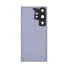 Vitre arrière Samsung Galaxy S23 Ultra S918 Lavande avec lentille - OEM