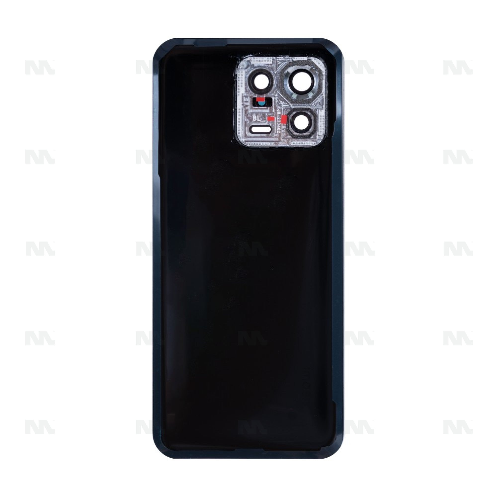 Vitre arrière Xiaomi 13 (2211133G) Noire avec lentille - OEM