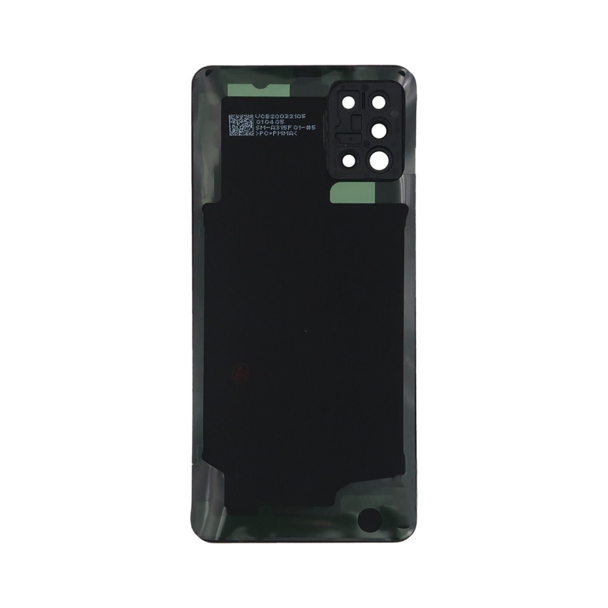 Vitre arrière Samsung Galaxy A31 A315F Prism Crush Rouge avec lentille – OEM