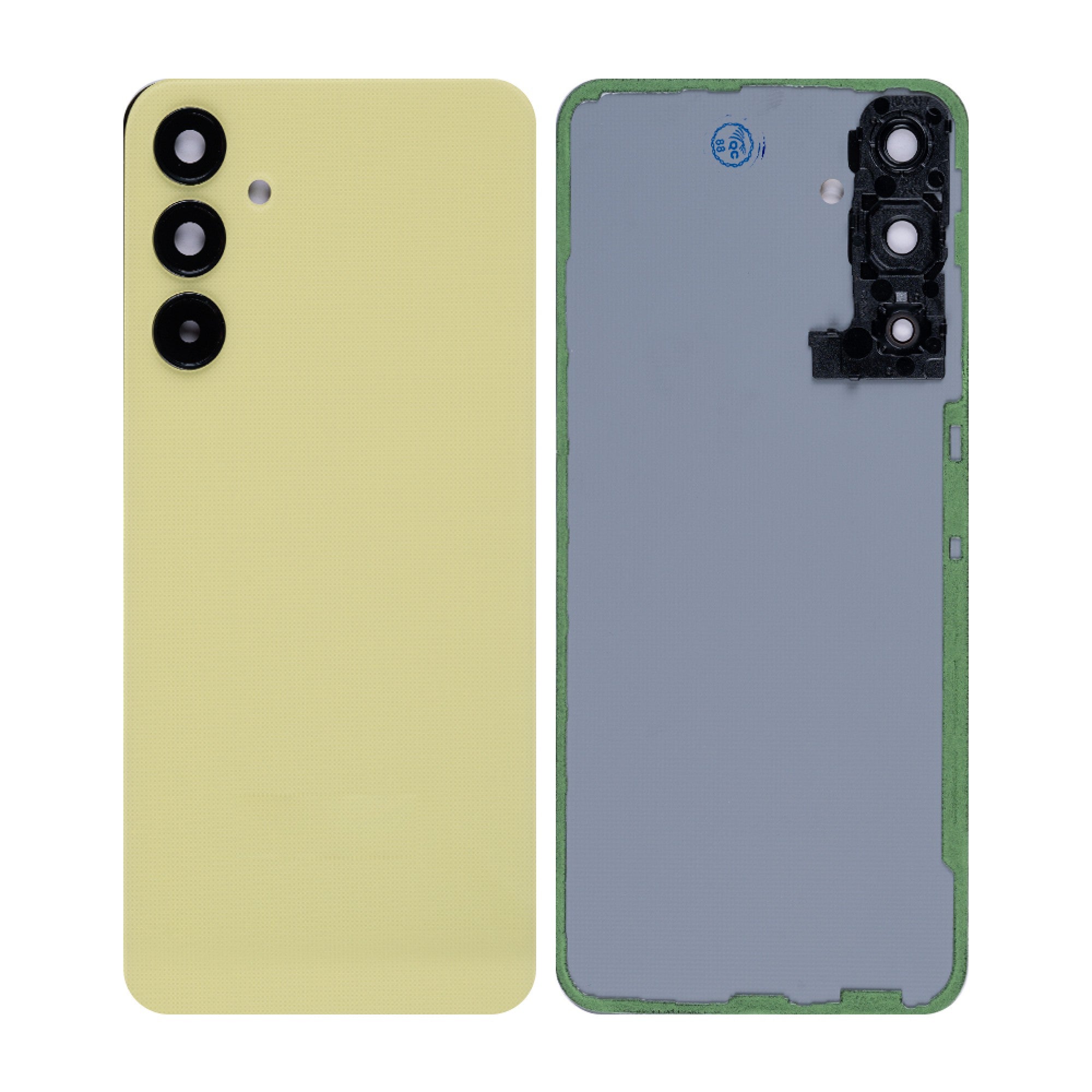 Vitre arrière Samsung Galaxy A25 5G A256B Personality Jaune avec lentille – OEM
