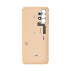 Vitre arrière Samsung Galaxy A13 A135F Orange avec lentille – OEM