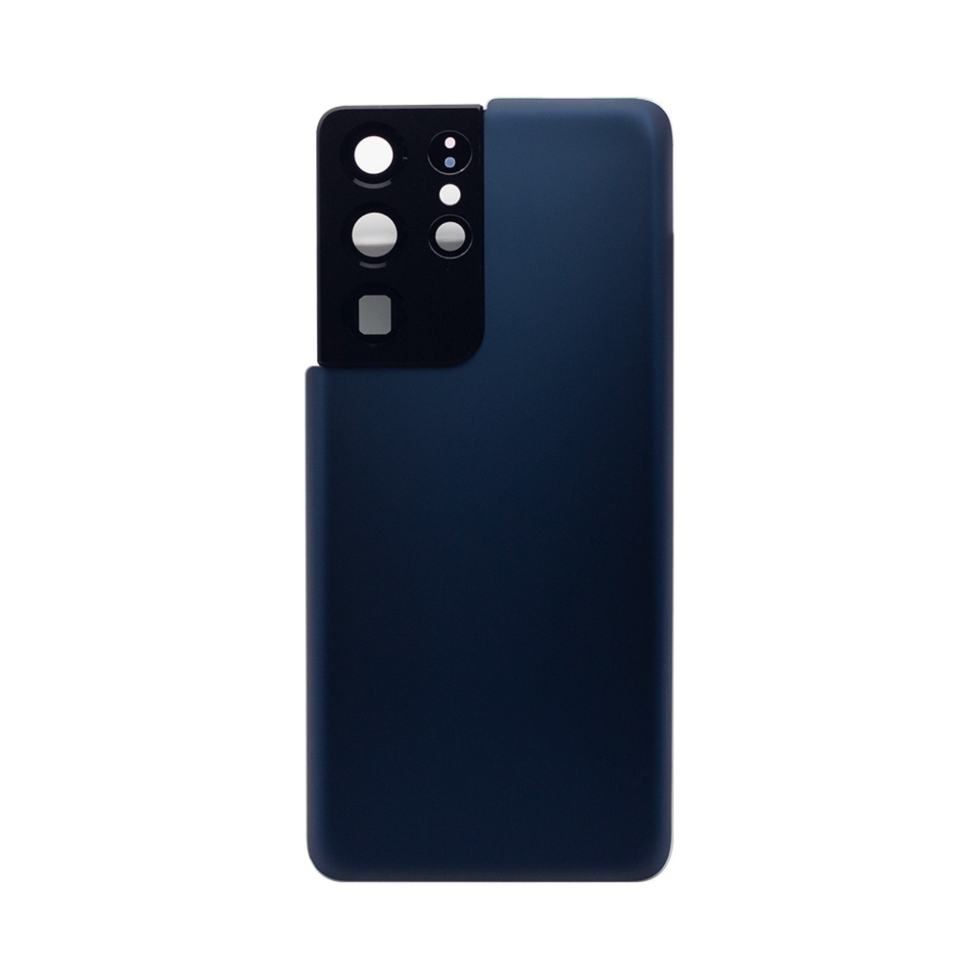 Vitre arrière Samsung Galaxy S21 Ultra 5G G998 Bleu Marine Avec lentille - OEM