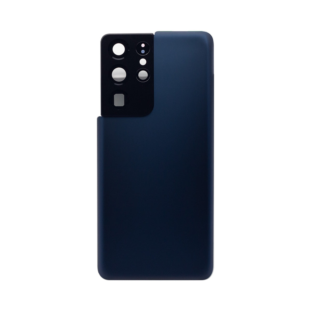 Vitre arrière Samsung Galaxy S21 Ultra 5G G998 Bleu Marine Avec lentille - OEM