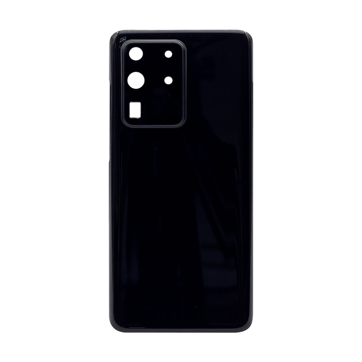 Vitre arrière Samsung Galaxy S20 Ultra G988 Noir Cosmique Avec lentille - OEM