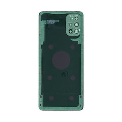 Samsung Galaxy A71 A715 Vitre arrière Argent avec lentille - OEM