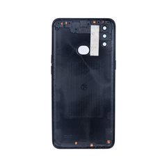 Vitre arrière Samsung Galaxy A10s A107F Noire avec lentille – OEM