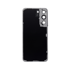 Vitre arrière Samsung Galaxy S22 S901 Noir Fantôme avec lentille - OEM