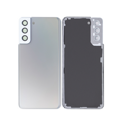 Vitre arrière Samsung Galaxy S21 Plus 5G G996 Argent Avec lentille - OEM