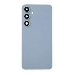 Vitre arrière Samsung Galaxy S24 FE S721 Bleu avec lentille – OEM