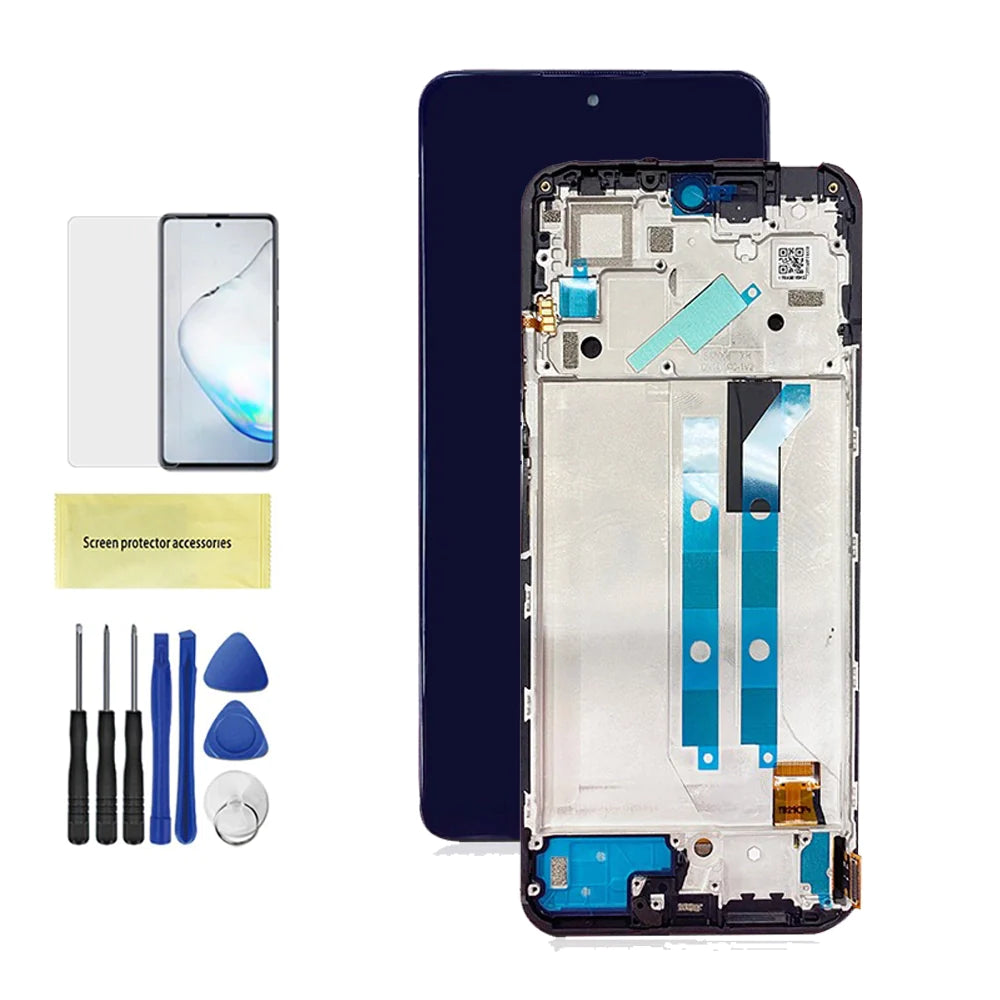 Chassis + Ecran LCD + Vitre pour Xiaomi Poco X4 Pro 5G + Kit d'outils
